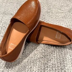 Brown Slip-On Loafers